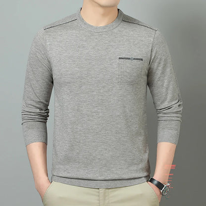 Suéter Masculino anti-Pilling