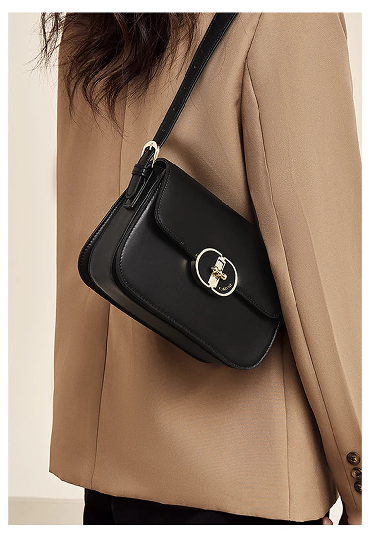 Bolsa Foxen Couro Dividido Novo Design