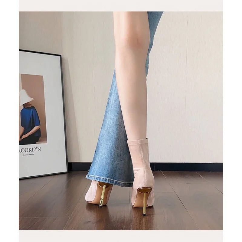 Bota Bico Pontiagudo Estiletto