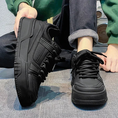 Tênis Masculino de Couro Hype