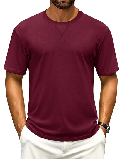Camiseta Masculina Algodão Ombro Longo