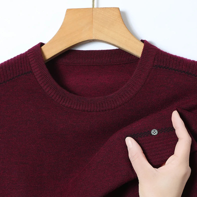 Suéter Masculino anti-Pilling