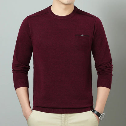 Suéter Masculino anti-Pilling
