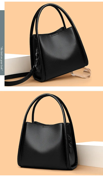 Bolsa Tote de Couro Foxen