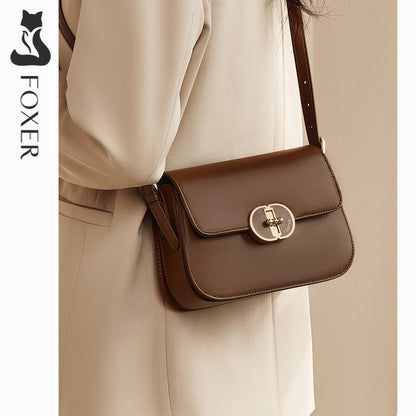 Bolsa Foxen Couro Dividido Novo Design