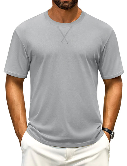 Camiseta Masculina Algodão Ombro Longo