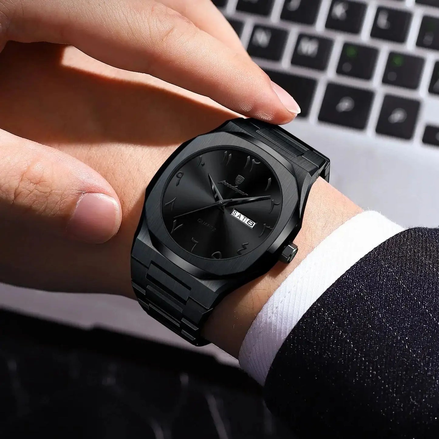 Relógio Masculino Calendário Semanal