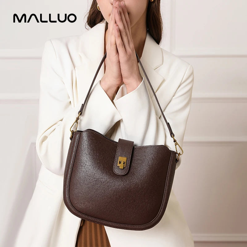 Bolsa de Ombro Couro Natural