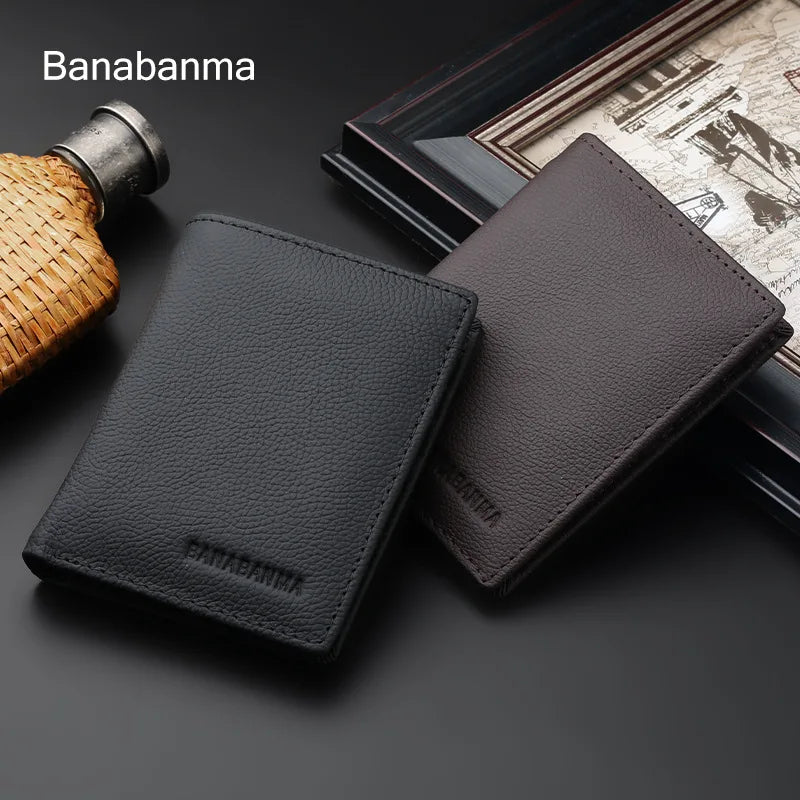 Carteira de Couro Primeira Camada